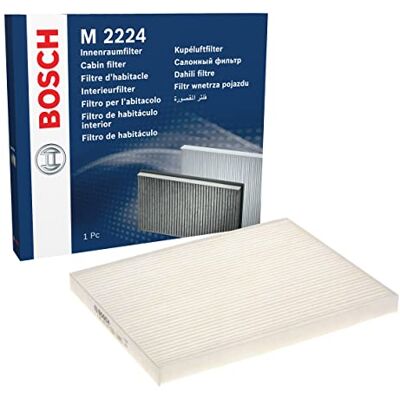 Bosch M2224 standardní interiérový filtr filtruje pyl a prach náhradní filtr pro lepší kvalitu vzduchu v interiéru vozidla Bosch M2224 standardní interiérový filtr filtruje pyl a prach náhradní filtr pro lepší kvalitu vzduchu v interiéru vozidla