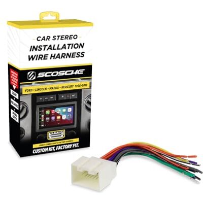 Scosche FD16B Kabelbaum ein Aftermarket-Stereo-Receiver für Select 1998–2009 Ford Fahrzeuge Scosche FD16B Kabelbaum ein Aftermarket-Stereo-Receiver für Select 1998–2009 Ford Fahrzeuge