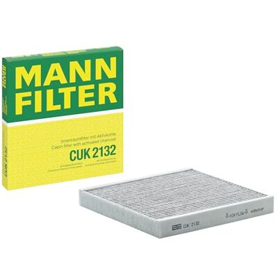 Mann Filter MANN-FILTER, Interiérový filtr CUK 2132 s aktivním uhlím Mann Filter MANN-FILTER, Interiérový filtr CUK 2132 s aktivním uhlím