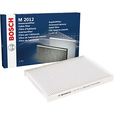 Bosch M2012 standardní interiérový filtr filtruje pyl a prach náhradní filtr pro lepší kvalitu vzduchu v interiéru vozidla Bosch M2012 standardní interiérový filtr filtruje pyl a prach náhradní filtr pro lepší kvalitu vzduchu v interiéru vozidla