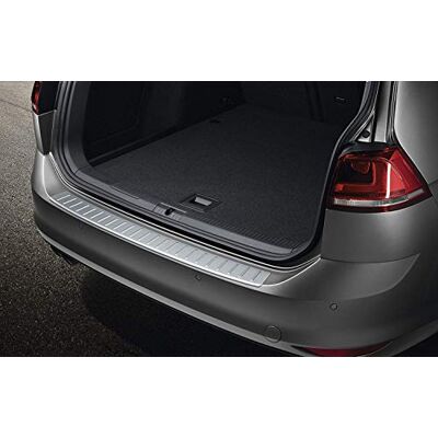Volkswagen 5G9061195 Originální vzhled nerezové oceli Ochrana hrany zavazadlového prostoru pro VW Golf 7 VII Variant Alltrack, černá Volkswagen 5G9061195 Originální vzhled nerezové oceli Ochrana hrany zavazadlového prostoru pro VW Golf 7 VII Variant Alltrack, černá