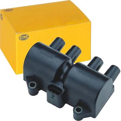 HELLA 5DA 358 057-031 Zündspule 12V 3-polig Blockzündspule geschraubt HELLA 5DA 358 057-031 Zündspule 12V 3-polig Blockzündspule geschraubt