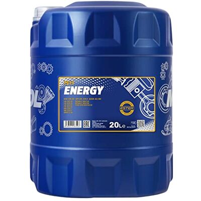 MANNOL Energy 5W-30 API SL/CF motorový olej, 20 litrů MN7511-20 žlutohnědý MANNOL Energy 5W-30 API SL/CF motorový olej, 20 litrů MN7511-20 žlutohnědý