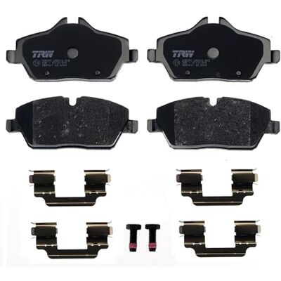 TRW GDB1611 Bremsbelagsatz Scheibenbremse für BMW 1 (E87) 2003-2013 Vorderachse und Andere Fahrzeuge TRW GDB1611 Bremsbelagsatz Scheibenbremse für BMW 1 (E87) 2003-2013 Vorderachse und Andere Fahrzeuge