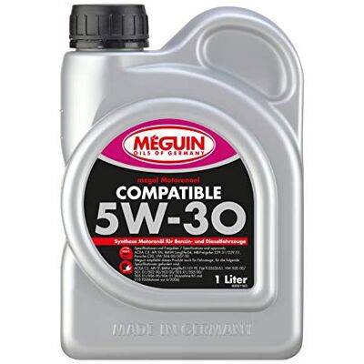 Liqui Moly Meguin Megol Compatible SAE 5W-30 Plus 1 L syntézová technologie motorového oleje výr. č.: 6561 Liqui Moly Meguin Megol Compatible SAE 5W-30 Plus 1 L syntézová technologie motorového oleje výr. č.: 6561