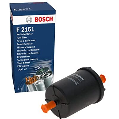Bosch F2151 Benzinový filtr pro auta odděluje částice od paliva chrání vstřikovací zařízení Bosch F2151 Benzinový filtr pro auta odděluje částice od paliva chrání vstřikovací zařízení