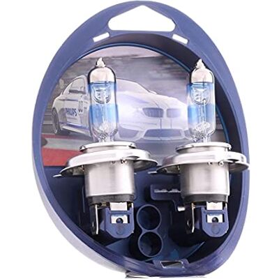 Philips RacingVision + 150% H4 žárovka světlometu 12342RVS2, dvojitá souprava Philips RacingVision + 150% H4 žárovka světlometu 12342RVS2, dvojitá souprava