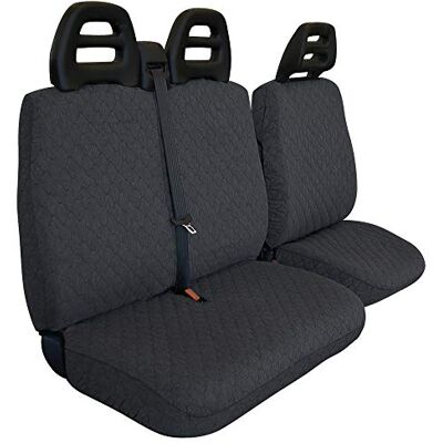 Cora 001702461 Sitzbezüge für Transporter, Anthrazit Cora 001702461 Sitzbezüge für Transporter, Anthrazit