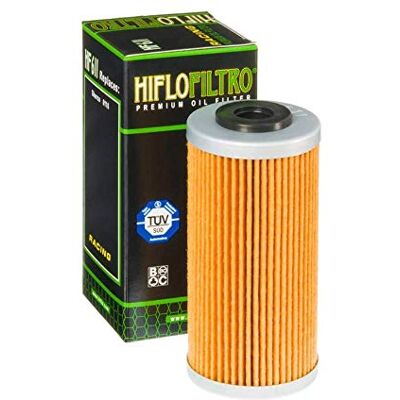 HifloFiltro HF611 Ölfilter, Anzahl 1, Black HifloFiltro HF611 Ölfilter, Anzahl 1, Black