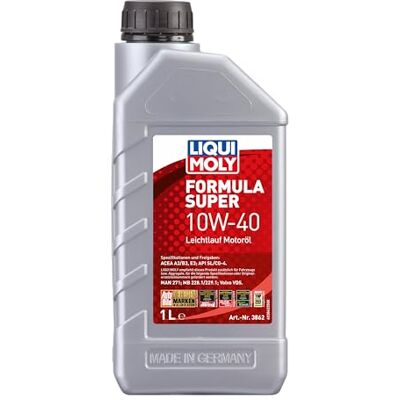 Liqui Moly Formula Super 10W-40 1 l minerální motorový olej výr. č.: 3862 Liqui Moly Formula Super 10W-40 1 l minerální motorový olej výr. č.: 3862