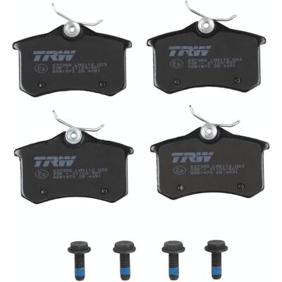 TRW GDB1973 Bremsbelagsatz 4-Teilig für Peugeot 208 I (CA_, CC_) 2012-2021 Hinterachse und Andere Fahrzeuge TRW GDB1973 Bremsbelagsatz 4-Teilig für Peugeot 208 I (CA_, CC_) 2012-2021 Hinterachse und Andere Fahrzeuge
