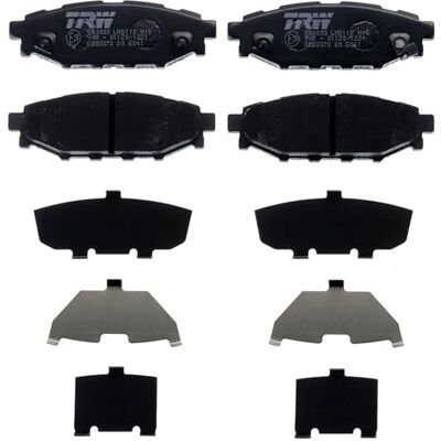 TRW GDB3373 Bremsbelagsatz Scheibenbremse für Subaru Forester IV (SJ_) 2012 Hinterachse und Andere Fahrzeuge TRW GDB3373 Bremsbelagsatz Scheibenbremse für Subaru Forester IV (SJ_) 2012 Hinterachse und Andere Fahrzeuge