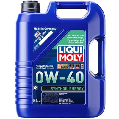 Liqui Moly Synthoil Energy 0W-40 5 L plně syntetický motorový olej výr. č.: 1361 Liqui Moly Synthoil Energy 0W-40 5 L plně syntetický motorový olej výr. č.: 1361