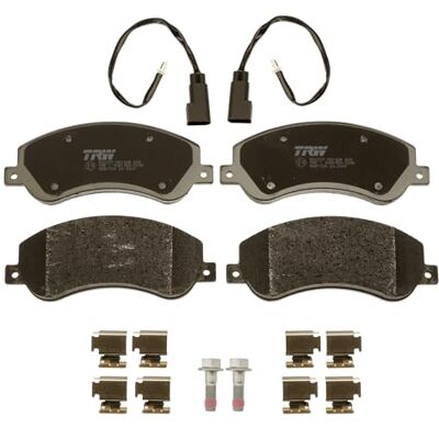 TRW GDB1724 Bremsbelagsatz Scheibenbremse für Ford Transit Kasten (FA_ _) 2006-2014 Vorderachse und Andere Fahrzeuge TRW GDB1724 Bremsbelagsatz Scheibenbremse für Ford Transit Kasten (FA_ _) 2006-2014 Vorderachse und Andere Fahrzeuge