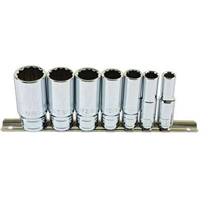 Laser 6194 Whitworth Deep Socket Set 3/8" D 7pc Laser 6194 Whitworth Deep Socket Set 3/8" D 7pc