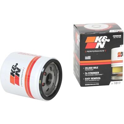 K&N Olejový filtr – patrona 76 x 95 mm kompatibilní s Chrysler, Dodge, Jeep, Alfa Romeo, Buick, Chevrolet, GMC, Freightliner, Fiat, Isuzu, Holden (HP-1017), bílý K&N Olejový filtr – patrona 76 x 95 mm kompatibilní s Chrysler, Dodge, Jeep, Alfa Romeo, Buick, Chevrolet, GMC, Freightliner, Fiat, Isuzu, Holden (HP-1017), bílý