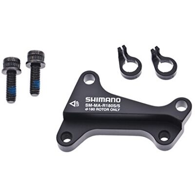 SHIMANO ISMMAR180SSA brzdové držáky a adaptér, černé, 180 mm SHIMANO ISMMAR180SSA brzdové držáky a adaptér, černé, 180 mm