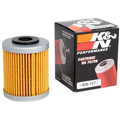 K&N Powersports olejový filtr kartuše 41 x 52 mm kompatibilní s KTM (KN-157), červená K&N Powersports olejový filtr kartuše 41 x 52 mm kompatibilní s KTM (KN-157), červená