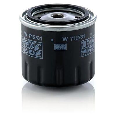 Mann Filter MANN-FILTER, W 712/31 olejový filtr Mann Filter MANN-FILTER, W 712/31 olejový filtr