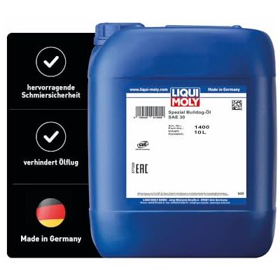 Liqui Moly Speciální buldokový olej SAE 30 10 L traktorový olej výr. č.: 1400 Liqui Moly Speciální buldokový olej SAE 30 10 L traktorový olej výr. č.: 1400