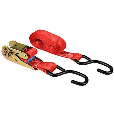 LAS 10317 napínací popruh, s ráčnou a háčky S, velikost (DxŠ): cca 5 m x 2,5 cm LAS 10317 napínací popruh, s ráčnou a háčky S, velikost (DxŠ): cca 5 m x 2,5 cm