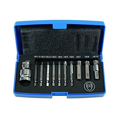 Laser 6845 Damaged Cap Head Bolt/Screw Extractor Set 11pc Laser 6845 Damaged Cap Head Bolt/Screw Extractor Set 11pc