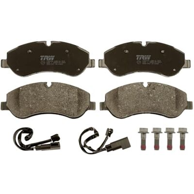 TRW GDB1967 Bremsbelagsatz 4-Teilig für Ford Transit Custom V362 Kasten (FY, FZ) 2012 Vorderachse und Andere Fahrzeuge TRW GDB1967 Bremsbelagsatz 4-Teilig für Ford Transit Custom V362 Kasten (FY, FZ) 2012 Vorderachse und Andere Fahrzeuge