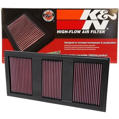 K&N 33-2985 filtr na motor: vysoce výkonný, prémiový, omyvatelný, náhradní filtr, zvýšený výkon, 2011-2017 (S400 Hybrid, E350, SLK, C350, E400, GLK350, ML350, E 400, jiné vybrané modely) K&N 33-2985 filtr na motor: vysoce výkonný, prémiový, omyvatelný, náhradní filtr, zvýšený výkon, 2011-2017 (S400 Hybrid, E350, SLK, C350, E400, GLK350, ML350, E 400, jiné vybrané modely)
