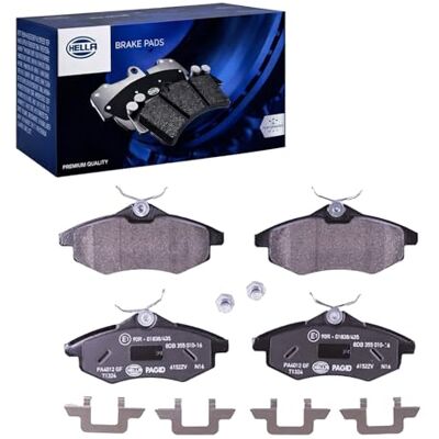 HELLA 8DB 355 010-161 Bremsbeläge nicht für Verschleißwarnanzeige vorbereitet T1324 für u.a. CITROEN HELLA 8DB 355 010-161 Bremsbeläge nicht für Verschleißwarnanzeige vorbereitet T1324 für u.a. CITROEN
