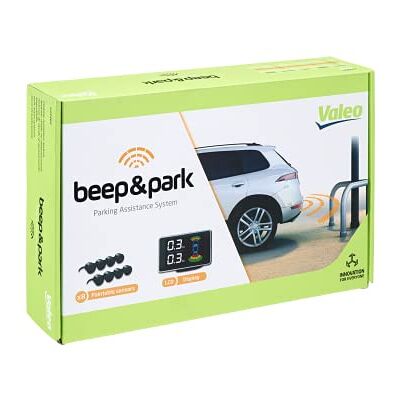Valeo 632202 Parkovací asistent Beep&Park Kit: 8 senzorů + 1 LCD displej přední montáž nebo montáž na zadní straně Valeo 632202 Parkovací asistent Beep&Park Kit: 8 senzorů + 1 LCD displej přední montáž nebo montáž na zadní straně