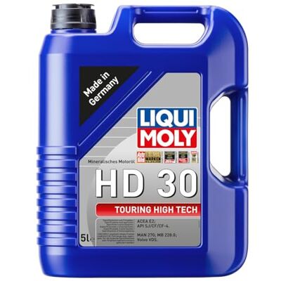 Liqui Moly Touring High Tech HD 30 5 L minerální motorový olej výr. č.: 1265 Liqui Moly Touring High Tech HD 30 5 L minerální motorový olej výr. č.: 1265