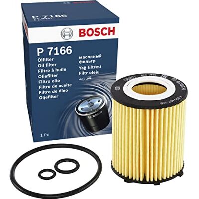 Bosch P7166 Olejový filtr pro auta odděluje saze a kovové částice od motorového oleje umožňuje spolehlivé mazání motoru Bosch P7166 Olejový filtr pro auta odděluje saze a kovové částice od motorového oleje umožňuje spolehlivé mazání motoru