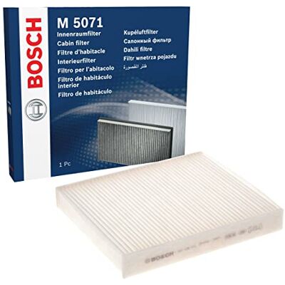 Bosch M5071 standardní interiérový filtr filtruje pyl a prach náhradní filtr pro lepší kvalitu vzduchu v interiéru vozidla Bosch M5071 standardní interiérový filtr filtruje pyl a prach náhradní filtr pro lepší kvalitu vzduchu v interiéru vozidla