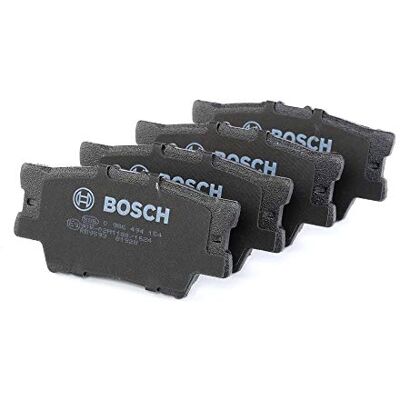 Bosch BP1065 zadní brzdové destičky do auta kvalita pro tiché brzdění s minimálním množstvím prachu certifikováno ECE-R90 bez mědi 1 sada se 4 brzdovými destičkami Bosch BP1065 zadní brzdové destičky do auta kvalita pro tiché brzdění s minimálním množstvím prachu certifikováno ECE-R90 bez mědi 1 sada se 4 brzdovými destičkami