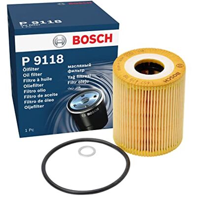 Bosch P9118 Olejový filtr pro auta odděluje saze a kovové částice od motorového oleje umožňuje spolehlivé mazání motoru Bosch P9118 Olejový filtr pro auta odděluje saze a kovové částice od motorového oleje umožňuje spolehlivé mazání motoru