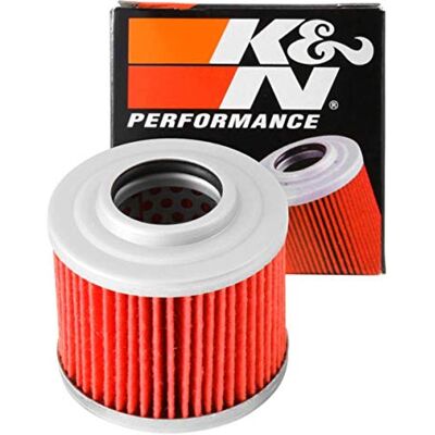 K&N Powersports Ölfilter Kartusche 56x52mm kompatibel mit BMW, Jawa, MuZ, Aprilia, Bombardier (KN-151), Rot K&N Powersports Ölfilter Kartusche 56x52mm kompatibel mit BMW, Jawa, MuZ, Aprilia, Bombardier (KN-151), Rot