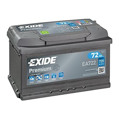 Exide Autobaterie Premium Carbon Boost EA722 72 Ah (model 2014/15) - Exide Autobaterie Premium Carbon Boost EA722 72 Ah (model 2014/15) -