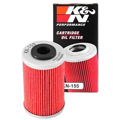 K&N Powersports olejový filtr kartuše 41x69 mm kompatibilní s KTM, Husqvarna, Husaberg, Polaris, Beta (KN-155), červená K&N Powersports olejový filtr kartuše 41x69 mm kompatibilní s KTM, Husqvarna, Husaberg, Polaris, Beta (KN-155), červená
