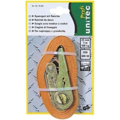 Unitec Profi- Spanngurt Ratsche Unitec Profi- Spanngurt Ratsche