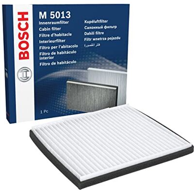 Bosch M5013 standardní interiérový filtr filtruje pyl a prach náhradní filtr pro lepší kvalitu vzduchu v interiéru vozidla Bosch M5013 standardní interiérový filtr filtruje pyl a prach náhradní filtr pro lepší kvalitu vzduchu v interiéru vozidla