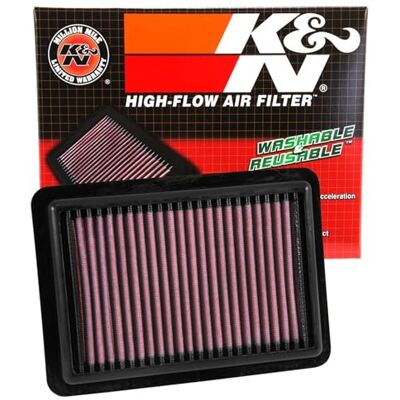 K&N 33-5027 Motorluftfilter: Hochleistung, Prämie, Abwaschbar, Ersatzfilter,Erhöhte Leistung, 2014-2019 (Fit, HR-V, Jazz, Vezel) K&N 33-5027 Motorluftfilter: Hochleistung, Prämie, Abwaschbar, Ersatzfilter,Erhöhte Leistung, 2014-2019 (Fit, HR-V, Jazz, Vezel)