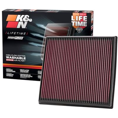 K&N 33-2428 vzduchový filtr: vysoce výkonný, prmie, omyvatelný, náhradní filtr, vysoký výkon, 2008-2019 (640i, X6, X5, X4, X3, 535i, 740i, ActiveHybrid) K&N 33-2428 vzduchový filtr: vysoce výkonný, prmie, omyvatelný, náhradní filtr, vysoký výkon, 2008-2019 (640i, X6, X5, X4, X3, 535i, 740i, ActiveHybrid)