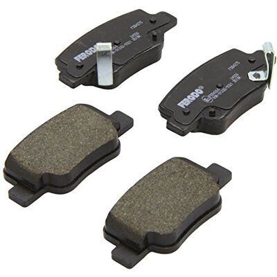 Ferodo FDB4275 Bremsbelagsatz Bremsbeläge Hinten ohne Zubehör Kompatibel mit TOYOTA Verso R2 Ferodo FDB4275 Bremsbelagsatz Bremsbeläge Hinten ohne Zubehör Kompatibel mit TOYOTA Verso R2