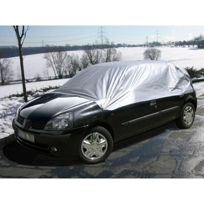 APA 16185 pologaráž na auto, plachta na auto, plachta na auto, recyklovaný polyetylen, odolná proti povětrnostním vlivům, šedá, velikost S, obvod 7,6 m APA 16185 pologaráž na auto, plachta na auto, plachta na auto, recyklovaný polyetylen, odolná proti povětrnostním vlivům, šedá, velikost S, obvod 7,6 m
