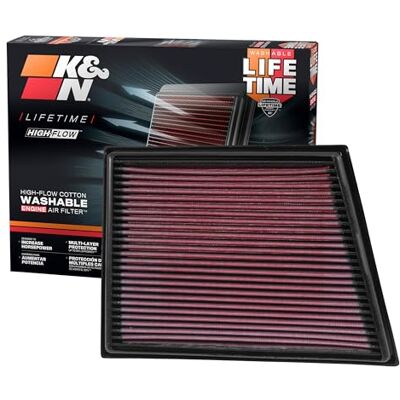 K&N 33-3025 vzduchový filtr motoru: vysoký výkon, prémie, omyvatelný, náhradní filtr, zvýšený výkon, 2014-2019 (Active Tourer, Gran Tourer, X1, X2, Cooper, Cooper Clubman, Cooper Countryman, One) K&N 33-3025 vzduchový filtr motoru: vysoký výkon, prémie, omyvatelný, náhradní filtr, zvýšený výkon, 2014-2019 (Active Tourer, Gran Tourer, X1, X2, Cooper, Cooper Clubman, Cooper Countryman, One)