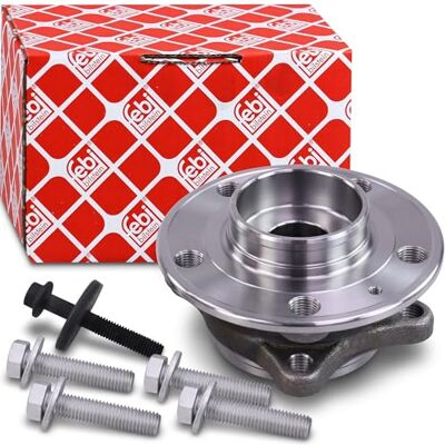 febi bilstein 22649 sada ložisek kol s nábojem kola, šroubem hnacího hřídele a upevňovacími šrouby, 1 kus febi bilstein 22649 sada ložisek kol s nábojem kola, šroubem hnacího hřídele a upevňovacími šrouby, 1 kus