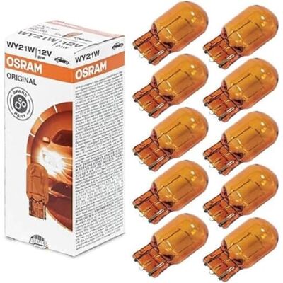 Osram Originální blikající světlo WY21W, 7504, 12 V, 10 skládací krabice, Arancio Osram Originální blikající světlo WY21W, 7504, 12 V, 10 skládací krabice, Arancio