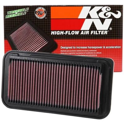 K&N 33-2252 motorový vzduchový filtr: vysoce výkonný, prémiový, omyvatelný, náhradní filtr, vysoký výkon, 2000-2017 (Isis, Avensis, Ipsum, Verso, Corolla, Caldina, jiné vybrané modely) K&N 33-2252 motorový vzduchový filtr: vysoce výkonný, prémiový, omyvatelný, náhradní filtr, vysoký výkon, 2000-2017 (Isis, Avensis, Ipsum, Verso, Corolla, Caldina, jiné vybrané modely)