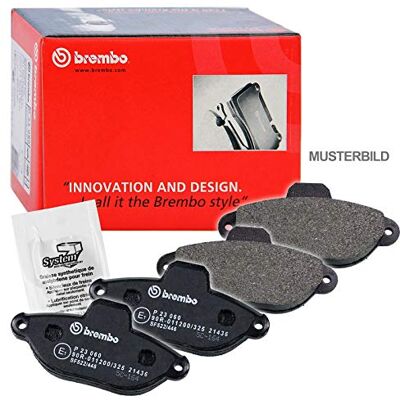 Brembo P49045 Přední brzdové destičky, počet 4 Brembo P49045 Přední brzdové destičky, počet 4