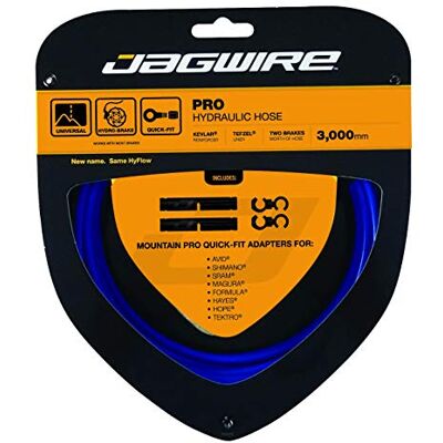 Jagwire Hyflow Quick-fit sada brzdového vedení bílá barva modrá Jagwire Hyflow Quick-fit sada brzdového vedení bílá barva modrá